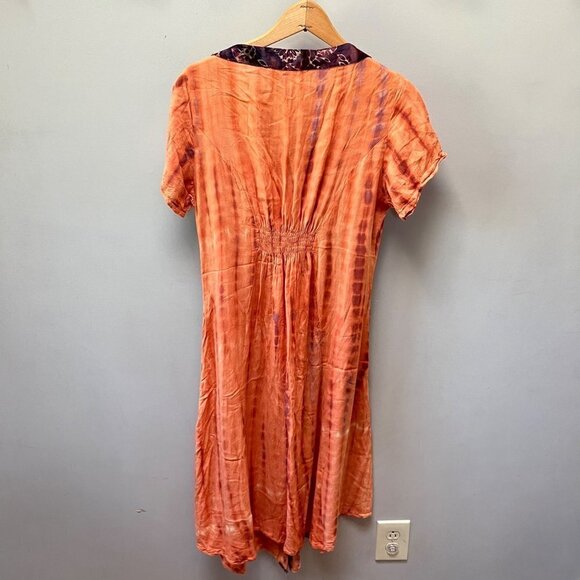 Soft Surroundings Sunset Bali Dress w/ Scarf- Size M - Picture 4 of 7